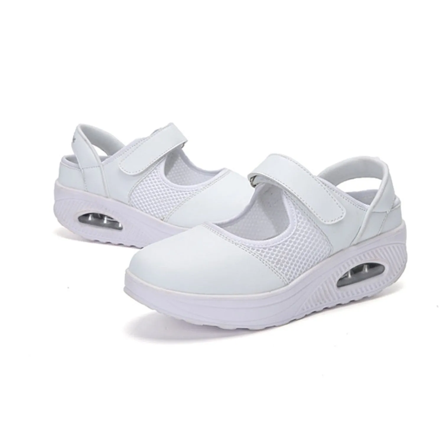 Women's Summer Platform Mesh Breathable Flats